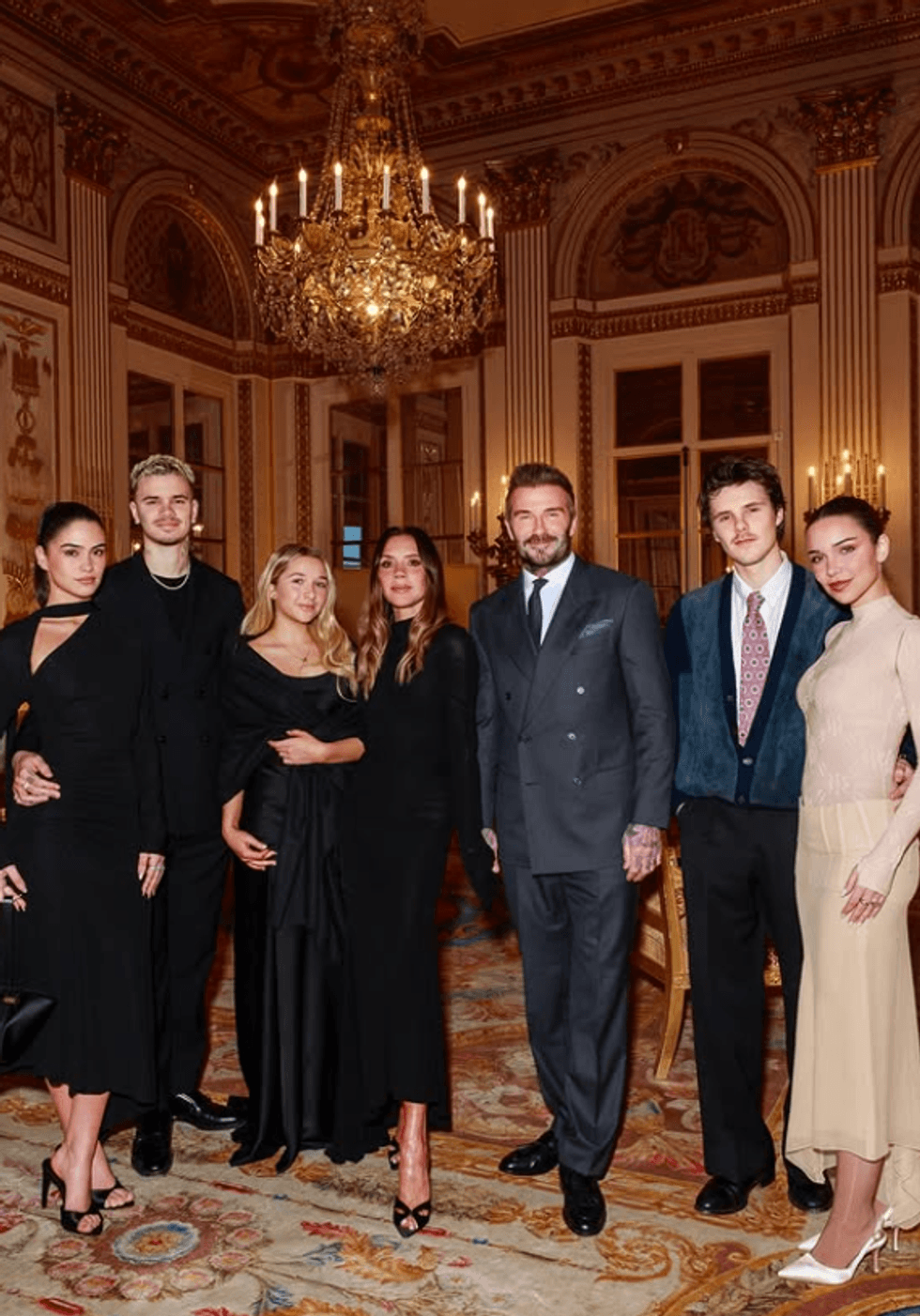 The Beckham family
