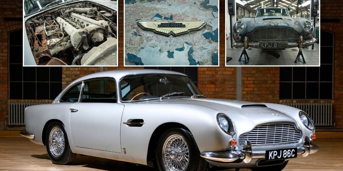 Aston Martin purchased for just £900 restored and now worth £1million Aston Martin purchased for just £900 restored and now worth £1million