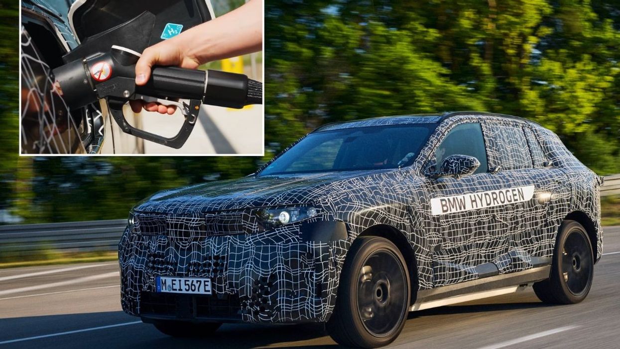 The BMW iX5 Hydrogen