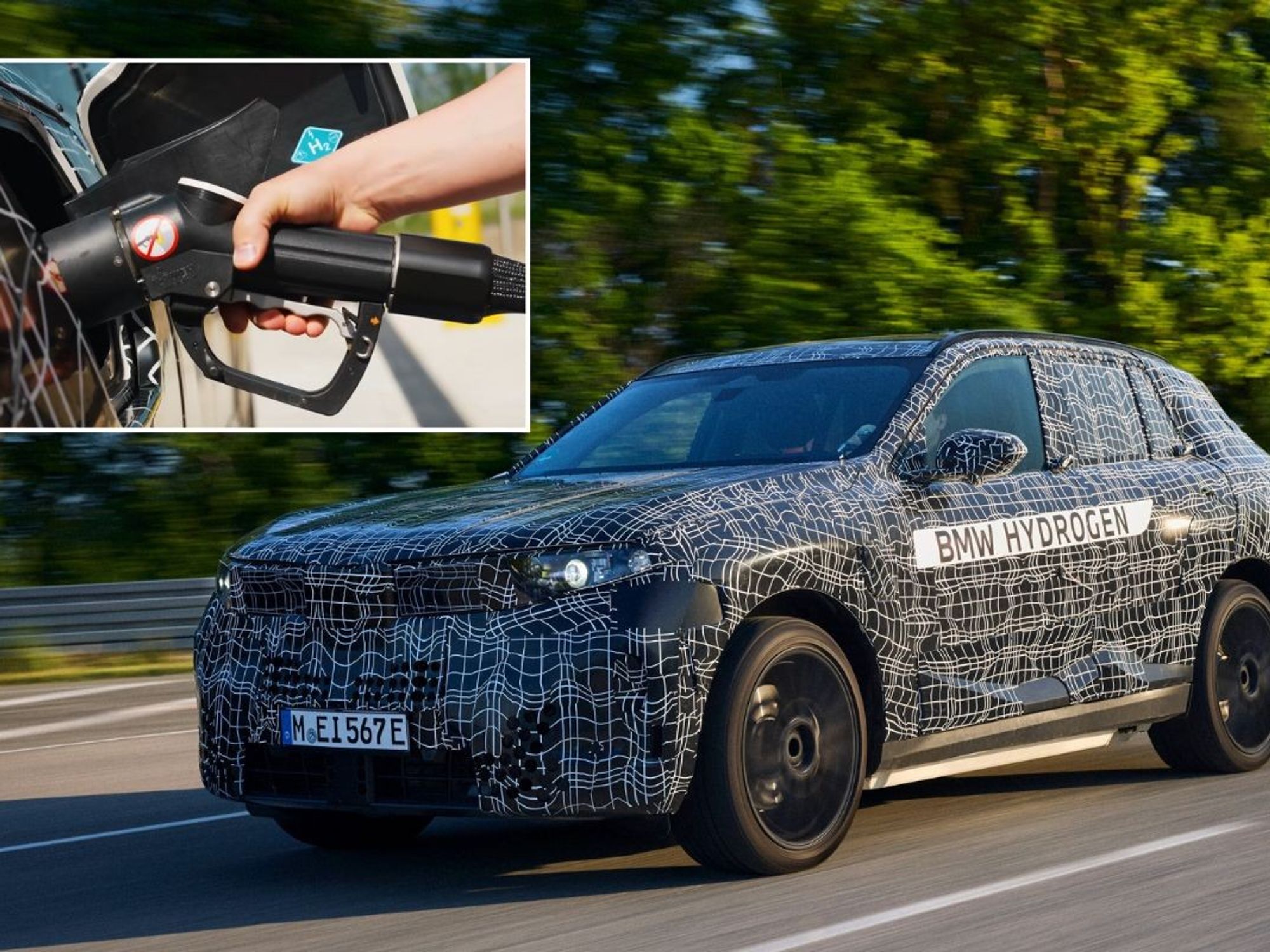 The BMW iX5 Hydrogen