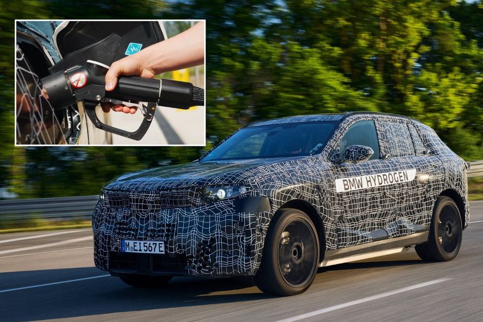 The BMW iX5 Hydrogen