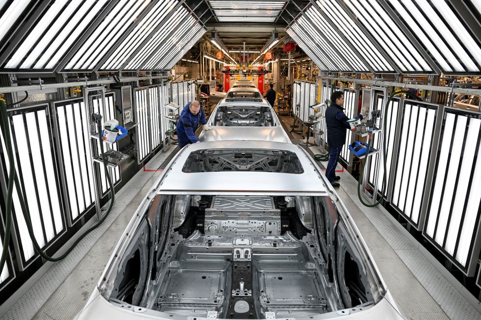 The BMW plant in Munich