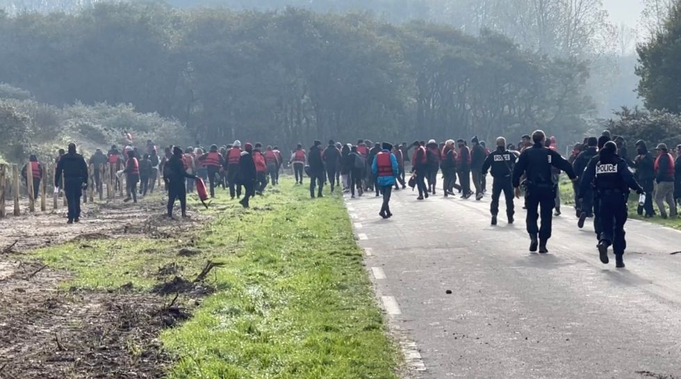The bolstered police presence along the French coast between Dunkirk and Calais comes ahead of an impending announcement of a new Channel security deal between Paris and London.