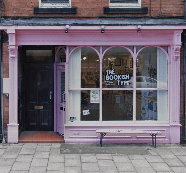 The Bookish Type bookstore