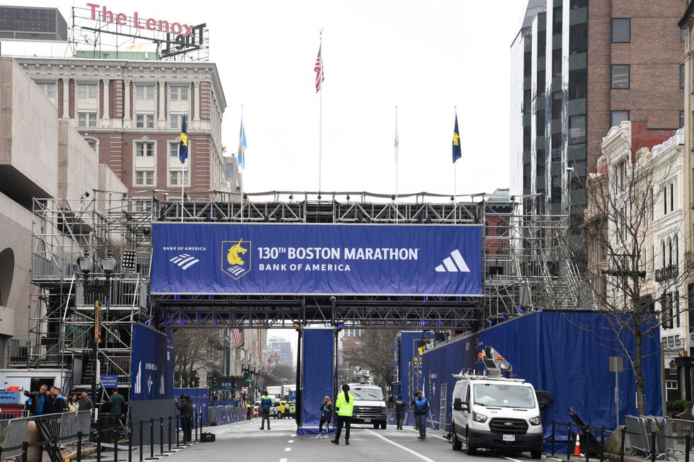 The Boston Marathon takes place on Monday