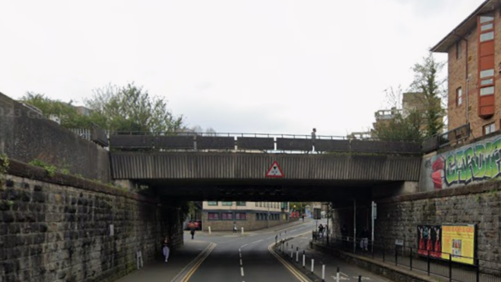 The bridge under which the attack happened