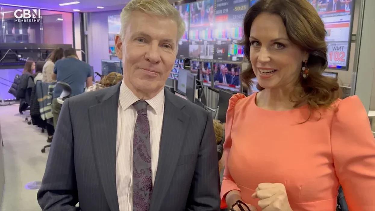 The Britain's Newsroom Presenters Andrew Pierce and Bev Turner thank you for tuning in.