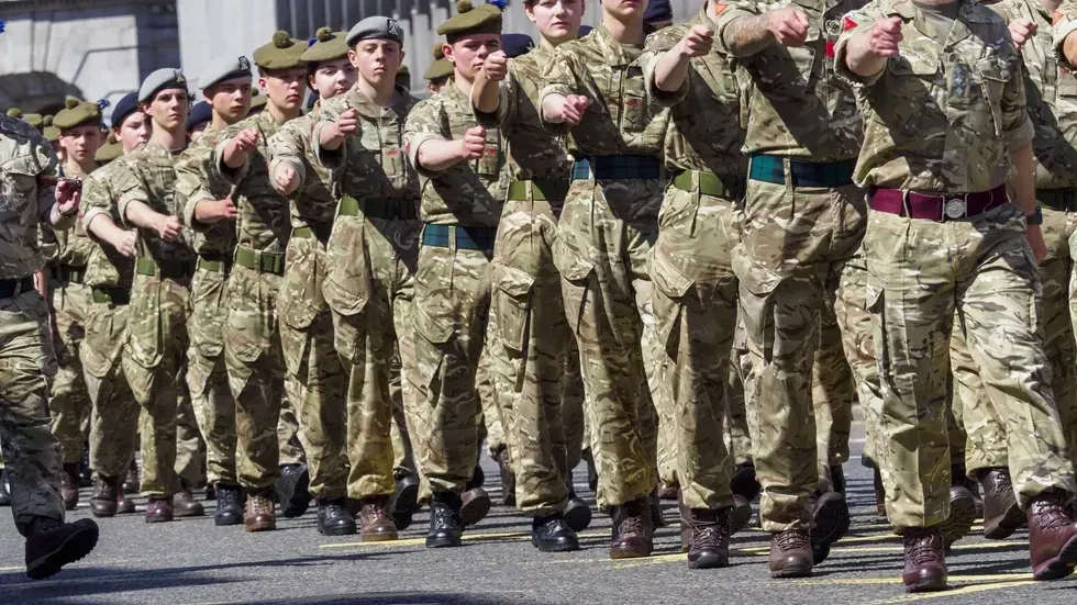 The British army