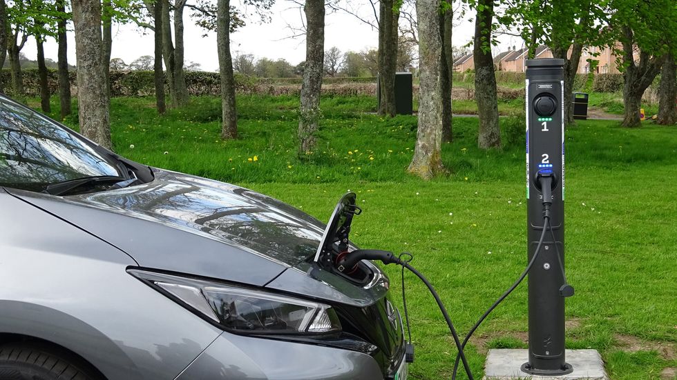 The BT charging trial was launched in East Lothian, Scotland last year