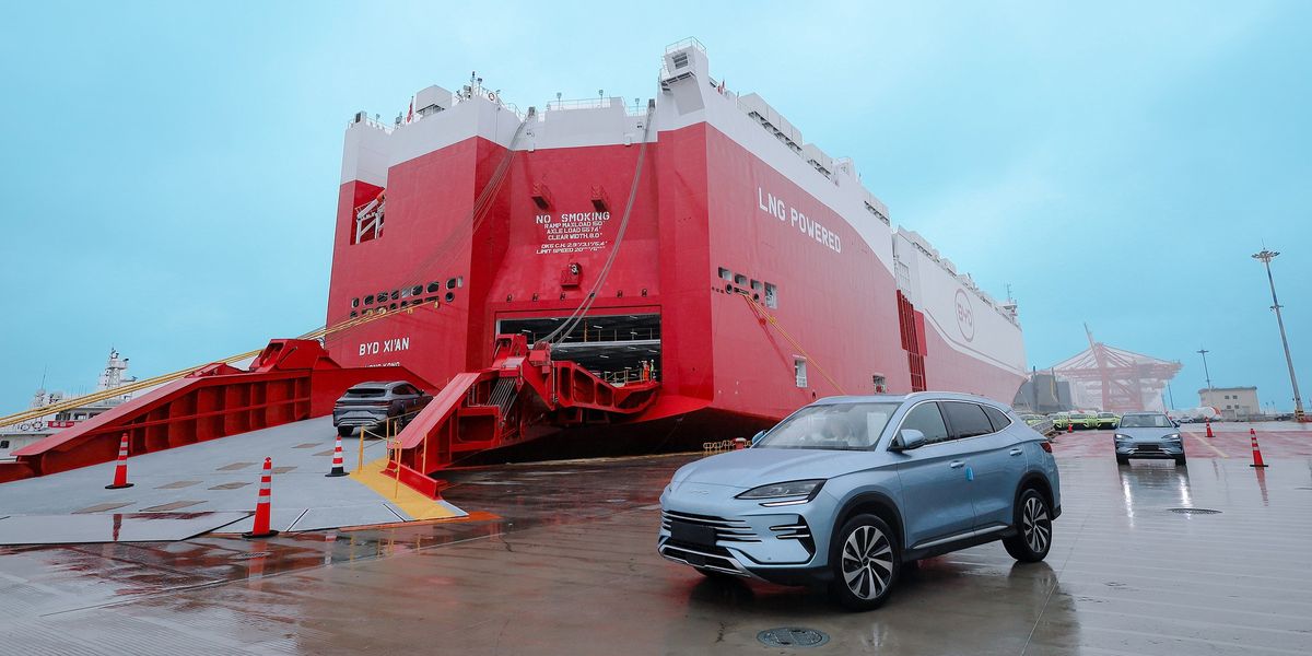 Chinese car brands ‘winning’ against European rivals as BYD and others see ‘massive growth’