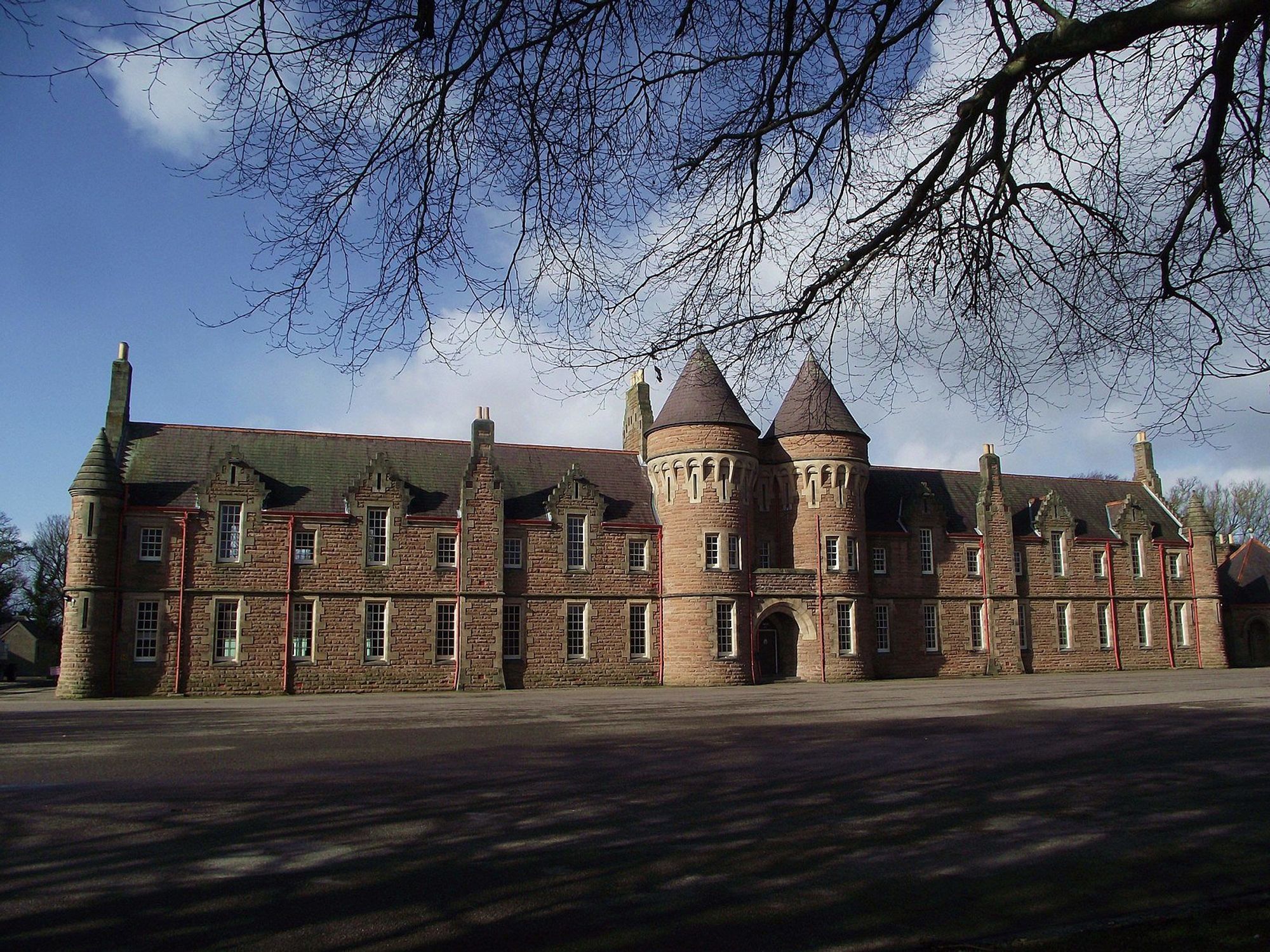 The Cameron Barracks in Inverness