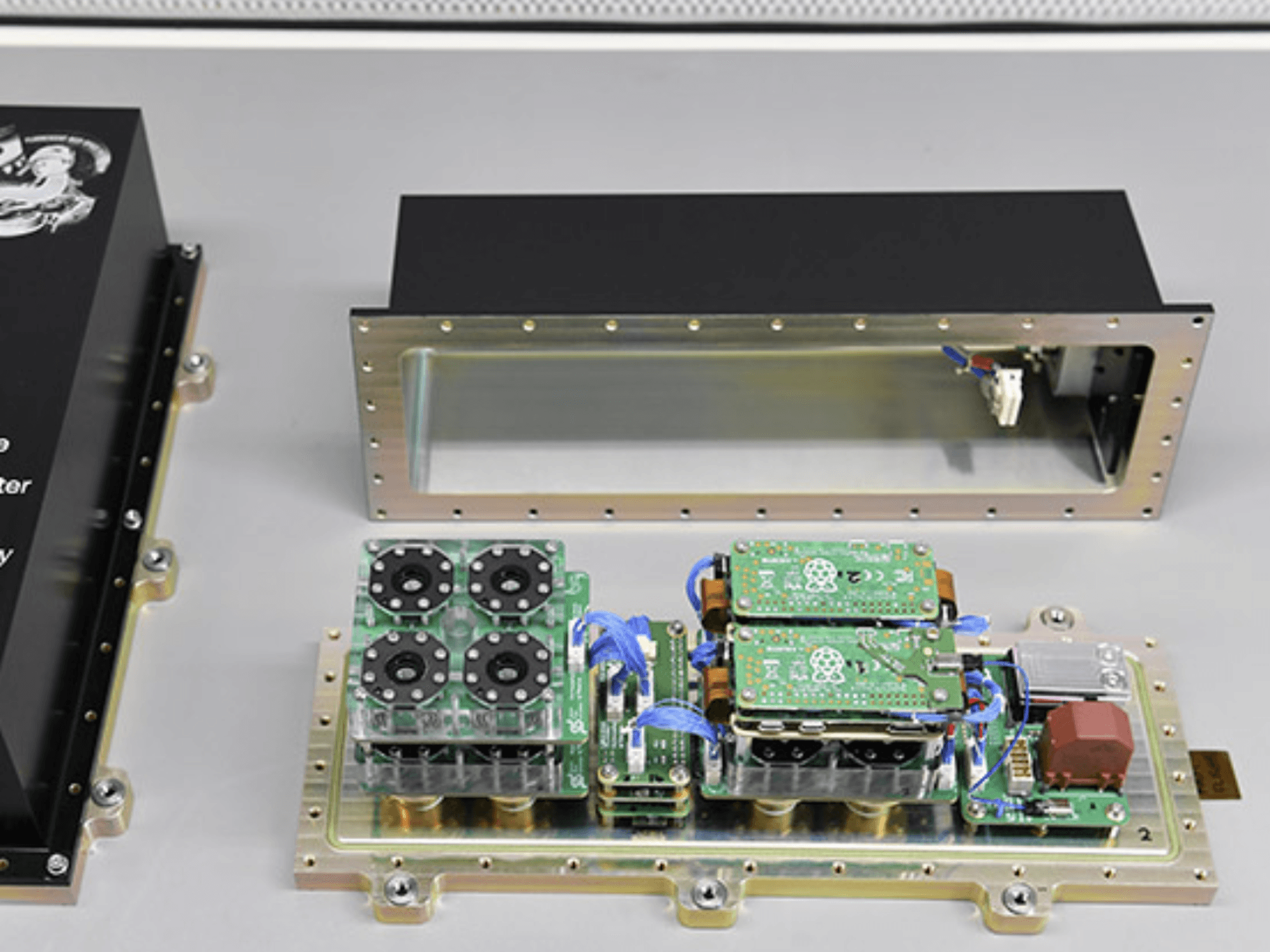 The capsule the worms will be contained in