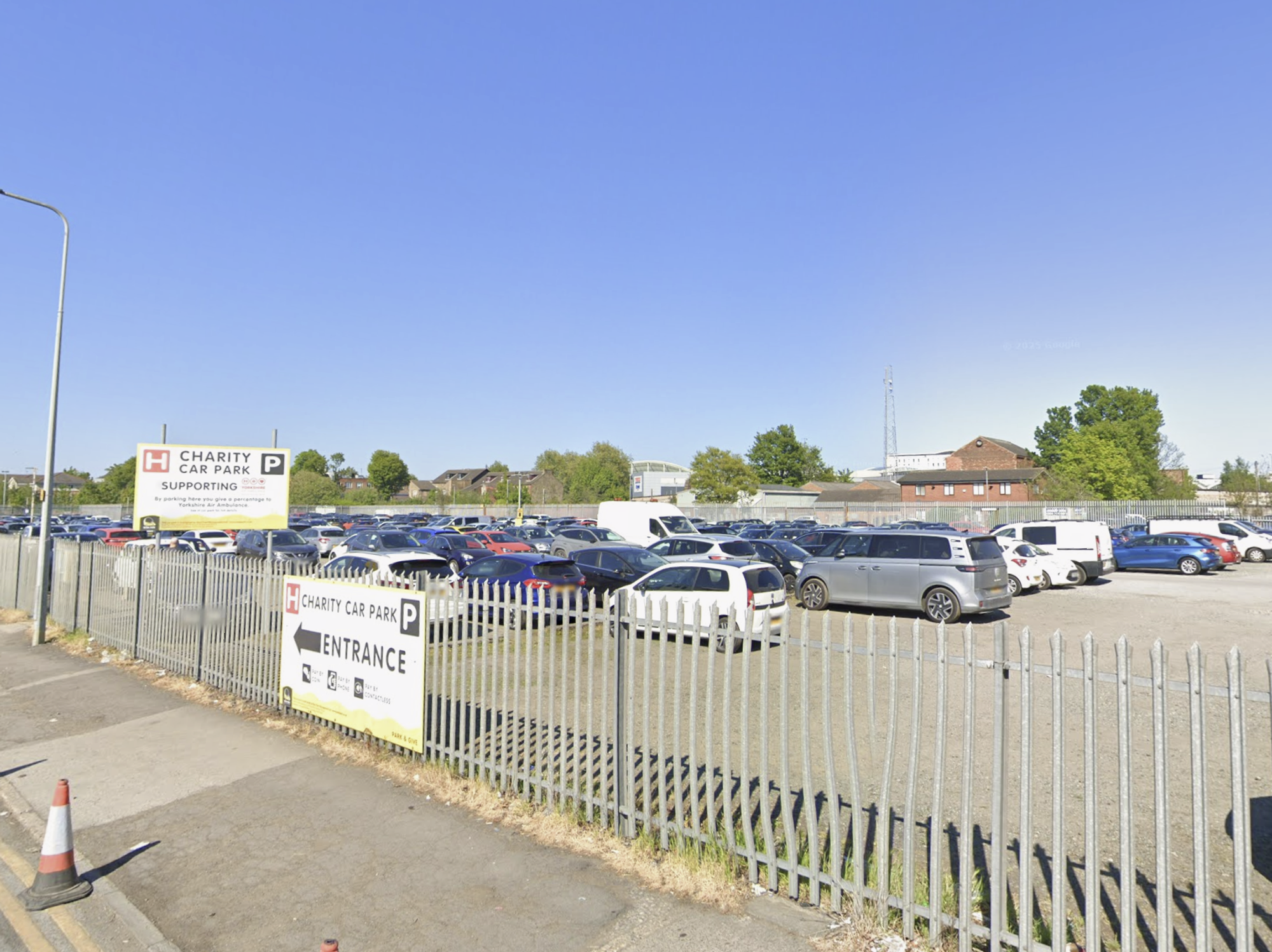 The car park near Hull Railway Station