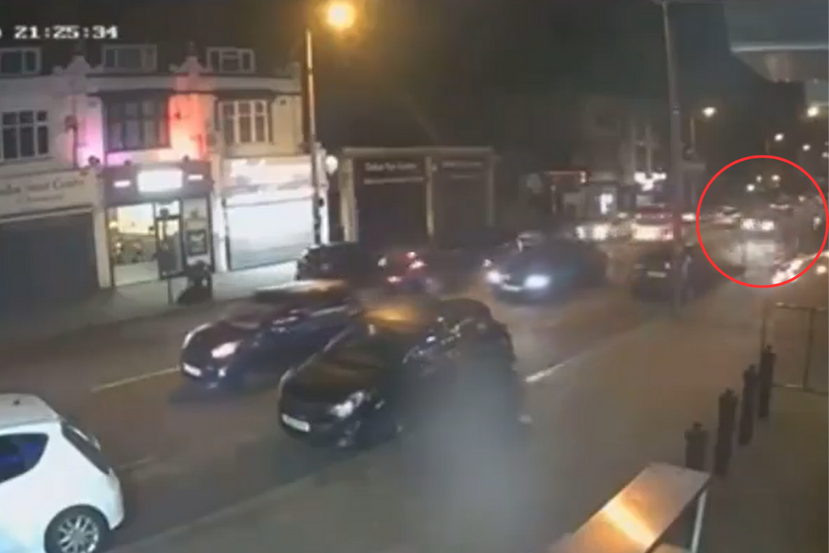 ​The car was spotted on CCTV