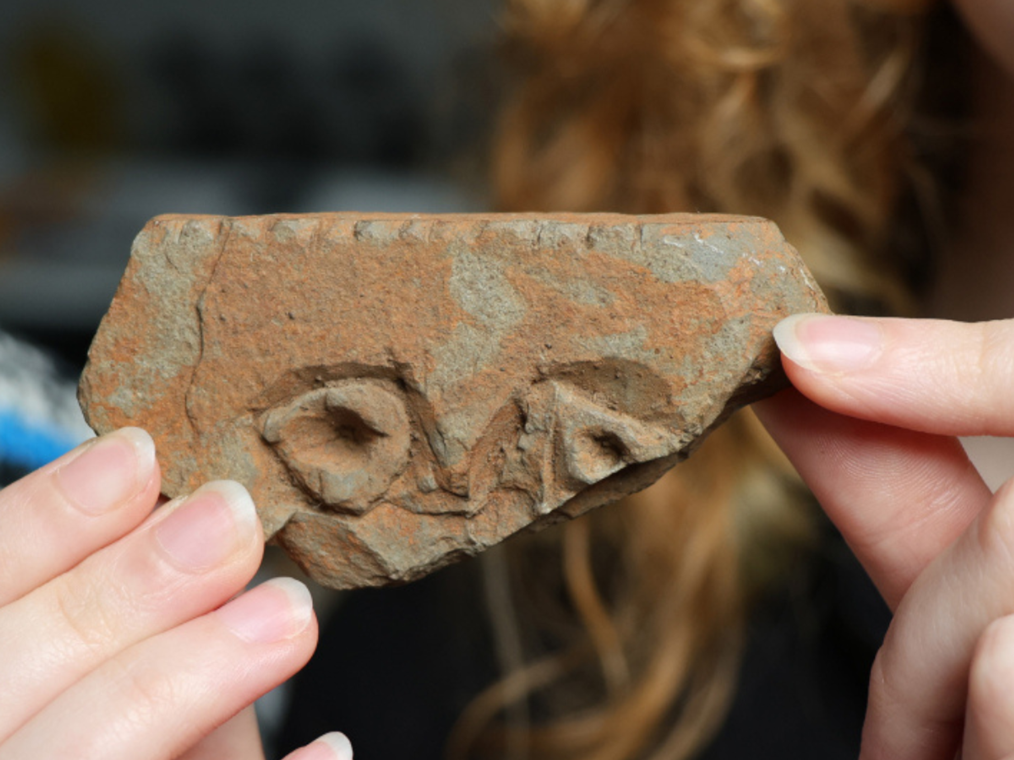 The carving found