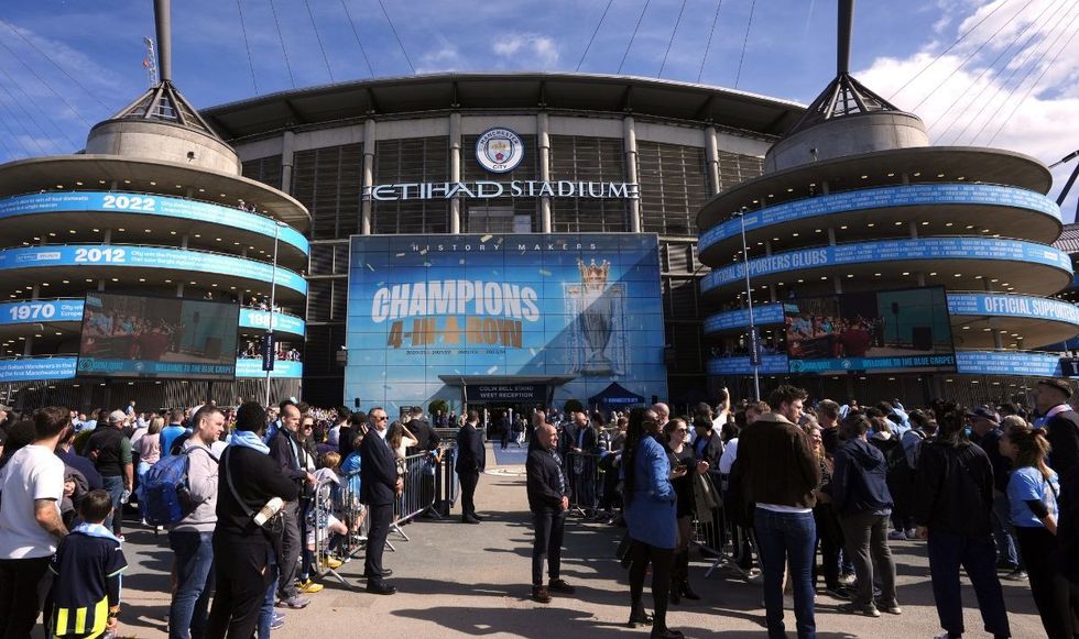 The case is separate to the 115 charges Manchester City face