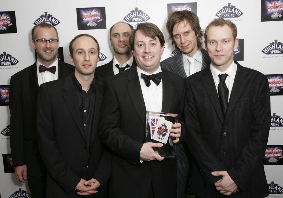 The cast and crew of Peep Show