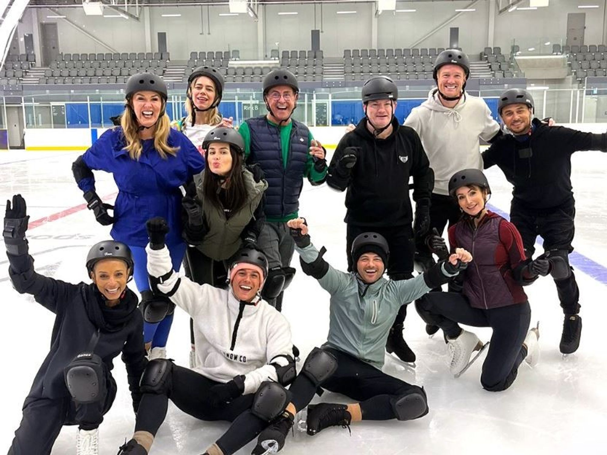 The cast of Dancing on Ice 2024