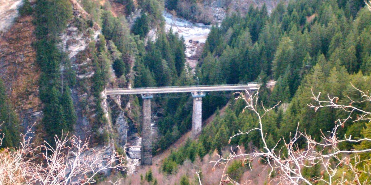 NextImg:Historic 110-year-old bridge used on picturesque train line accidentally blown up