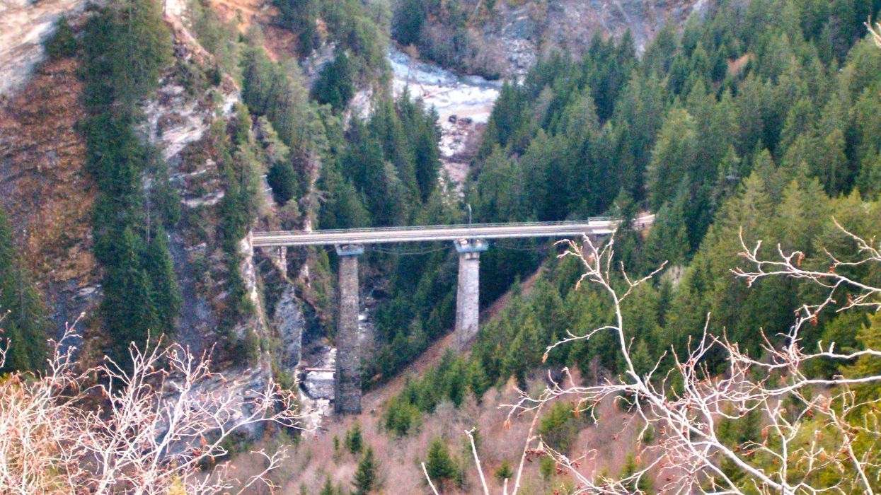 The Castielertobel Viaduct