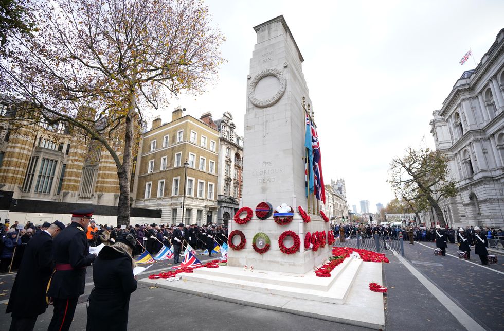 The Cenotaph in Whitehall