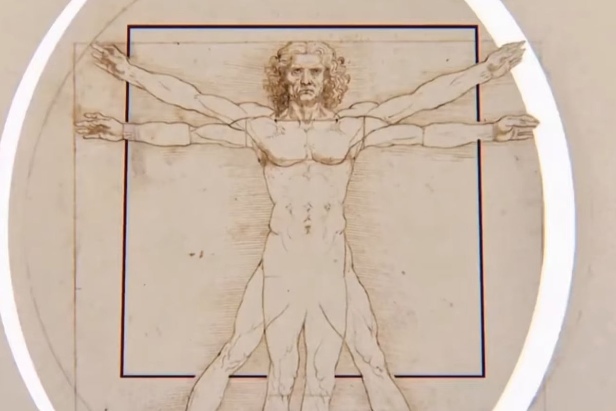 Da Vinci masterpiece has genitals REMOVED for Winter Olympics coverage