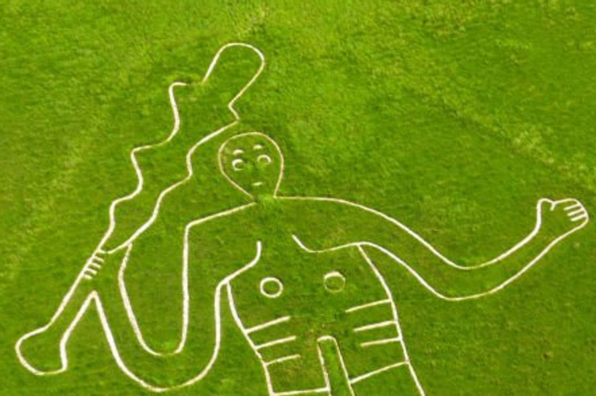 The Cerne Abbas Giant