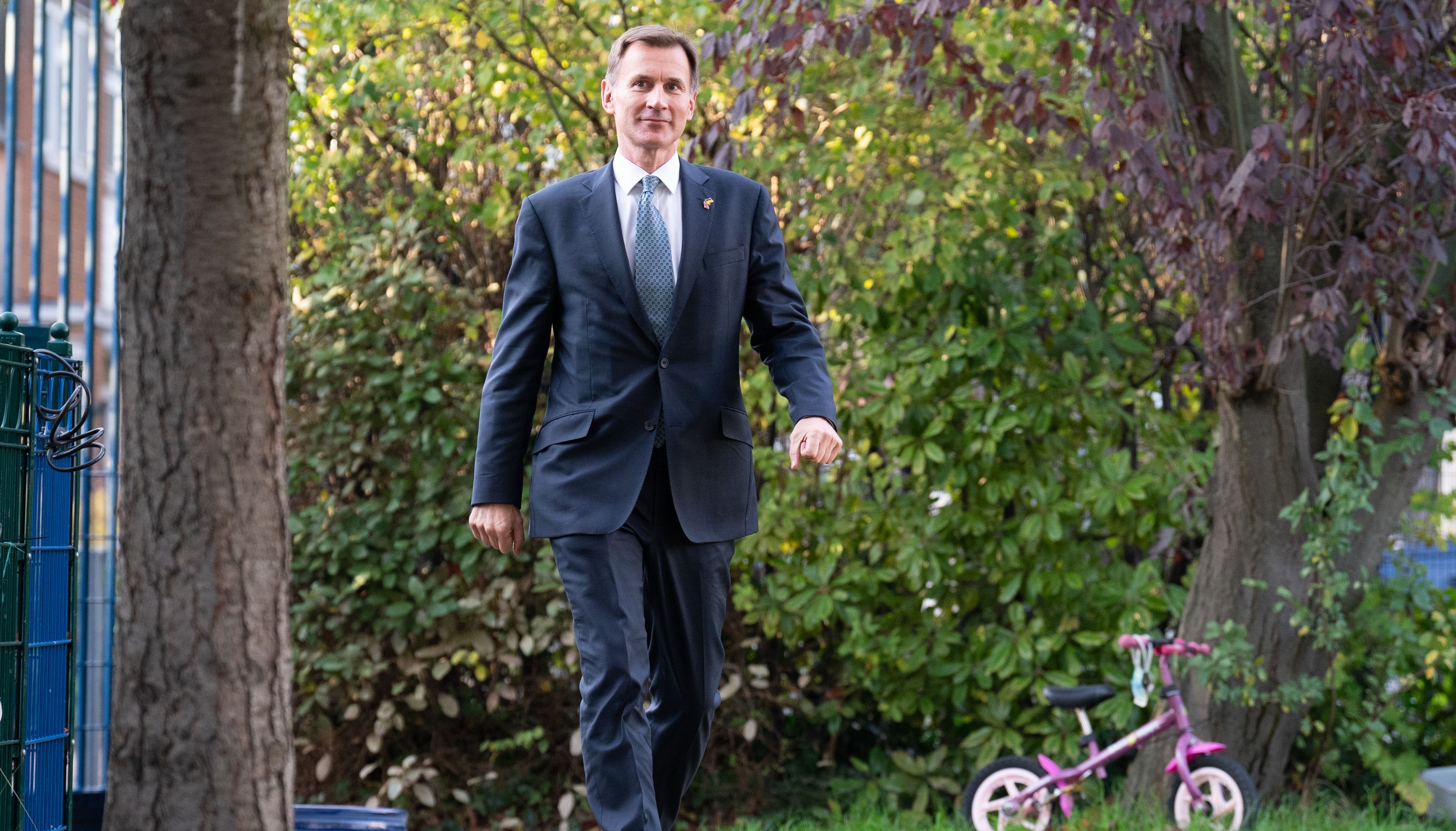 The Chancellor says the UK is trying to keep a stable economy while contending with a 'challenging international picture'.