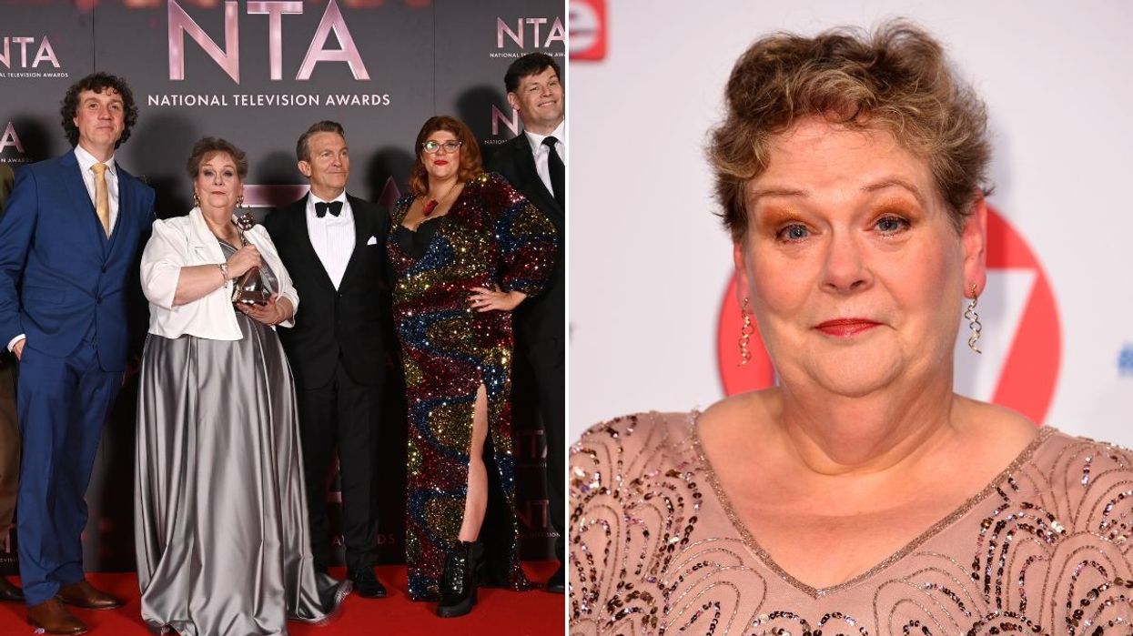 The Chase stars/Anne Hegerty