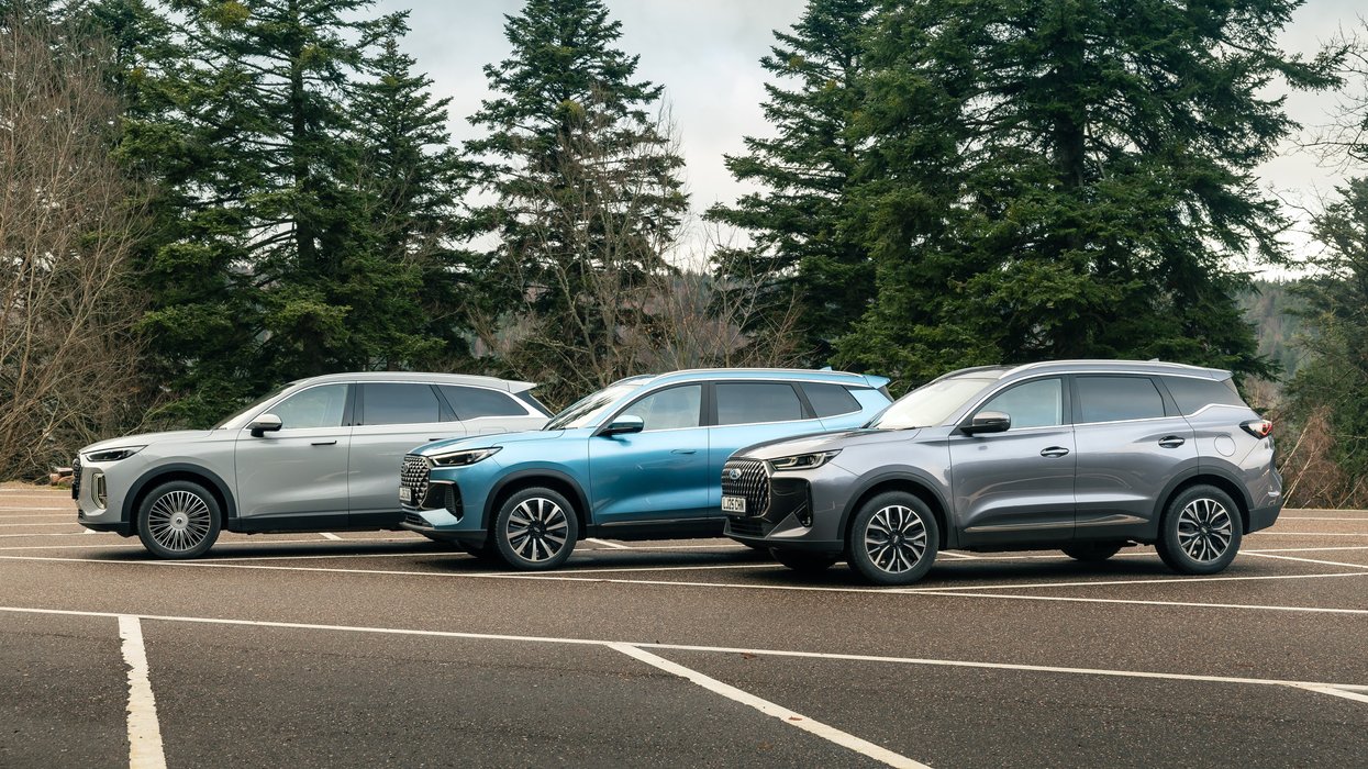 The Chery TIGGO 9, Chery TIGGO 8, Chery TIGGO 7