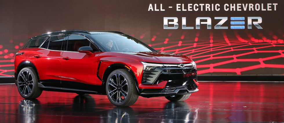 The Chevrolet Blazer electric cars
