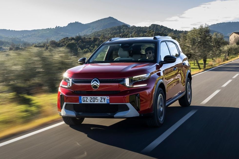 The Citroen e-C3 Aircross