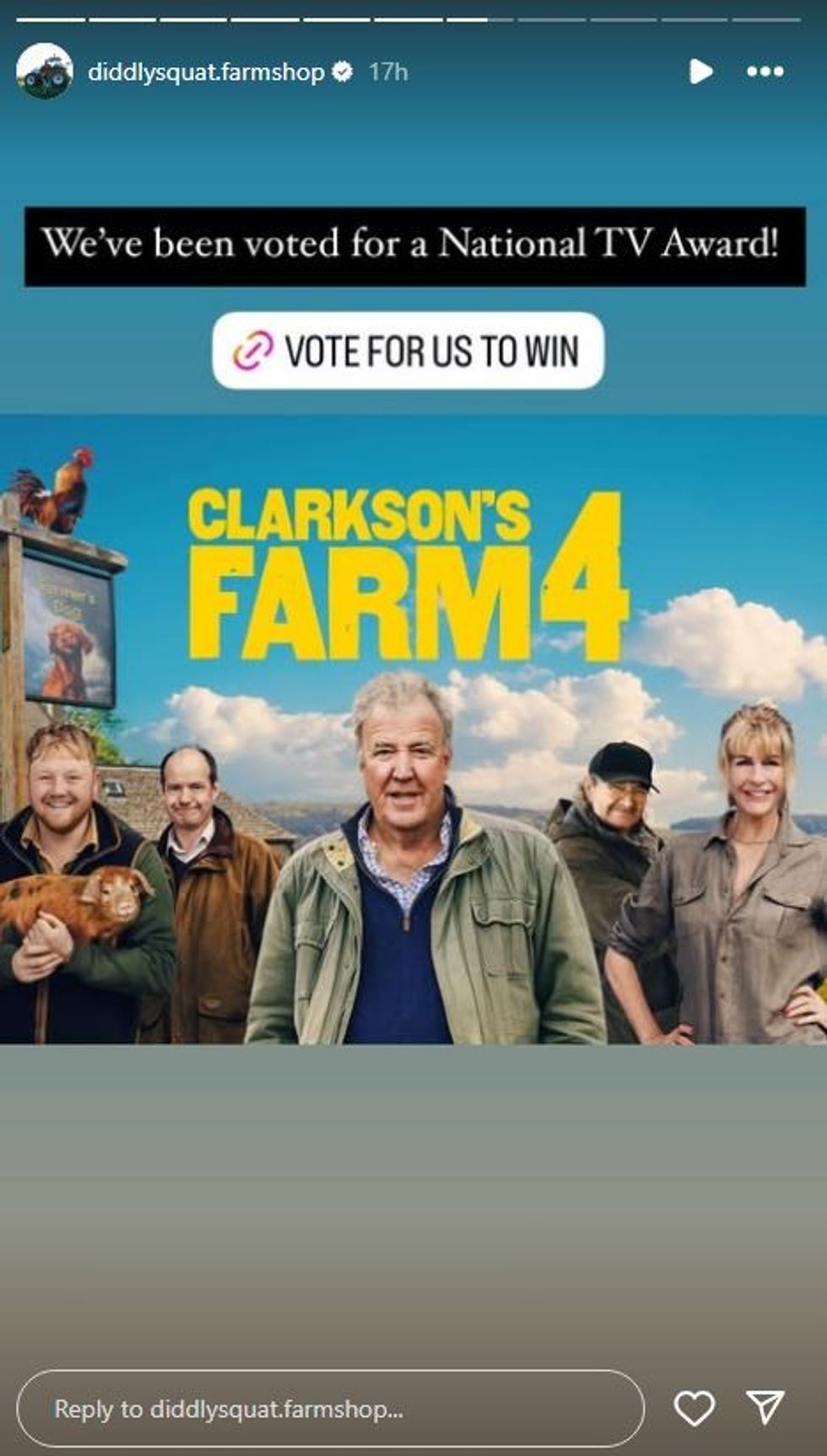 The Clarkson's Farm team