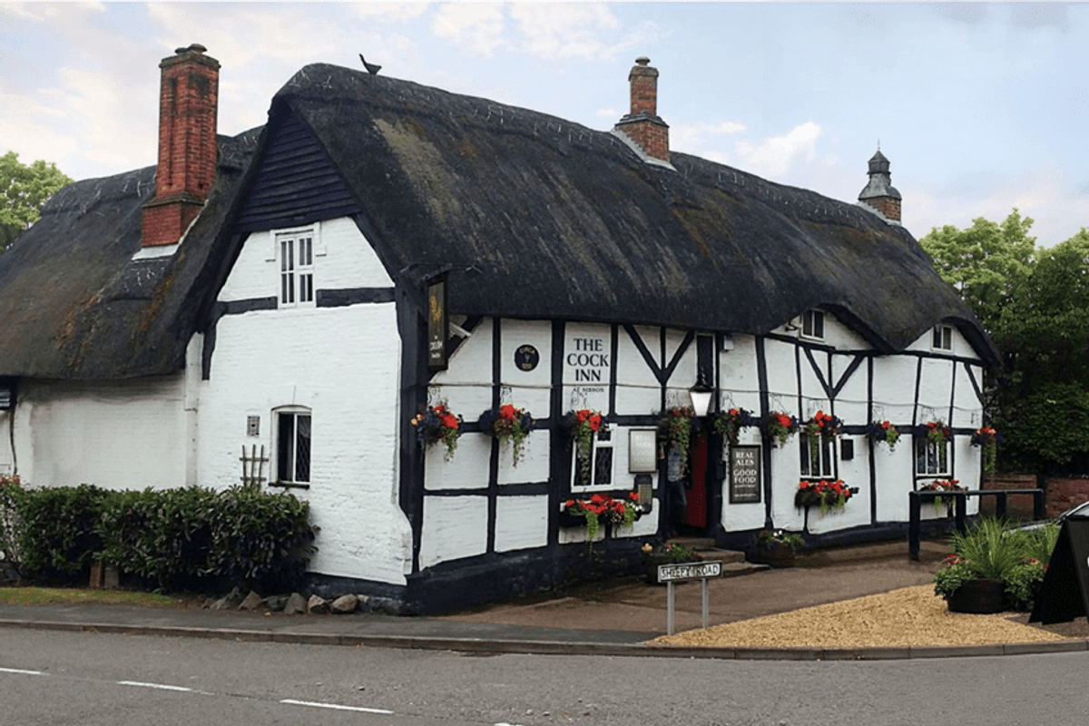 The Cock Inn in Sibson, close to Market Bosworth