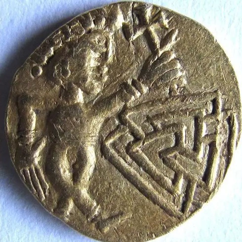 The coin has been discovered in a field near Norwich\u200b