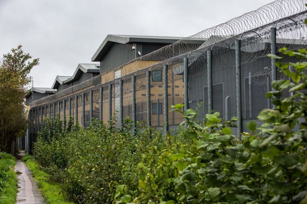 The Colnbrook wing at Heathrow Immigration Removal Centre