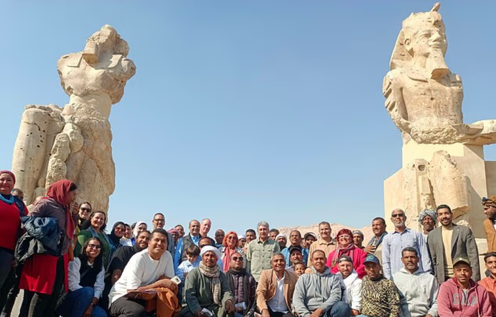 The Colossi of Memnon