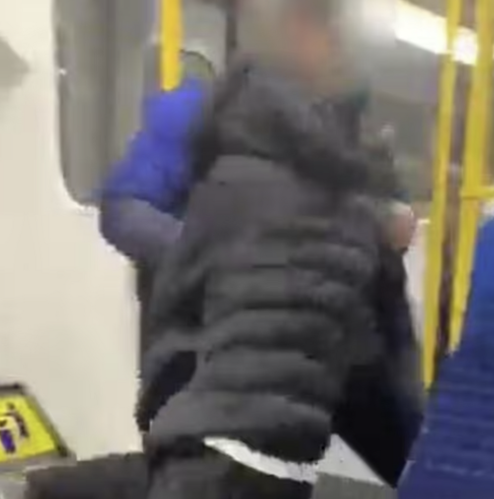 The conductor proceeded to drag him out of his seat and onto the platform at Gathurst.