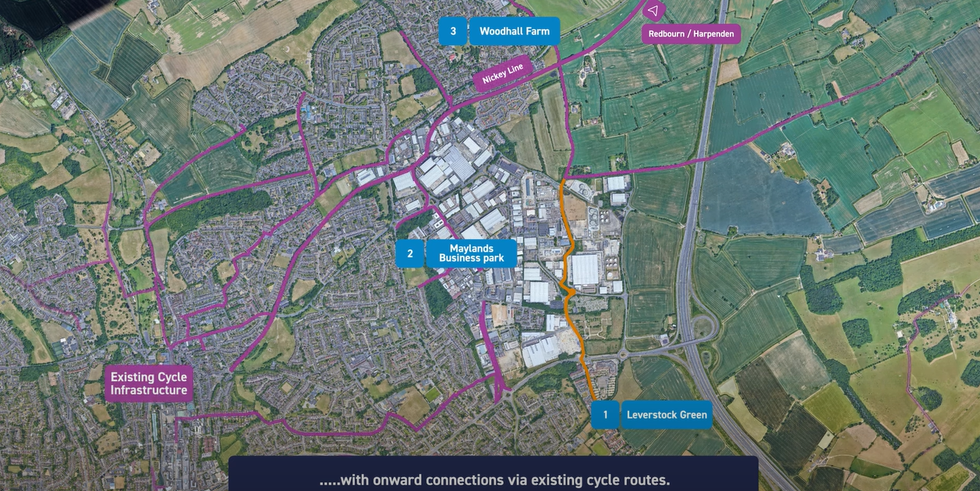 The controversial roundabout in Hemel Hempstead