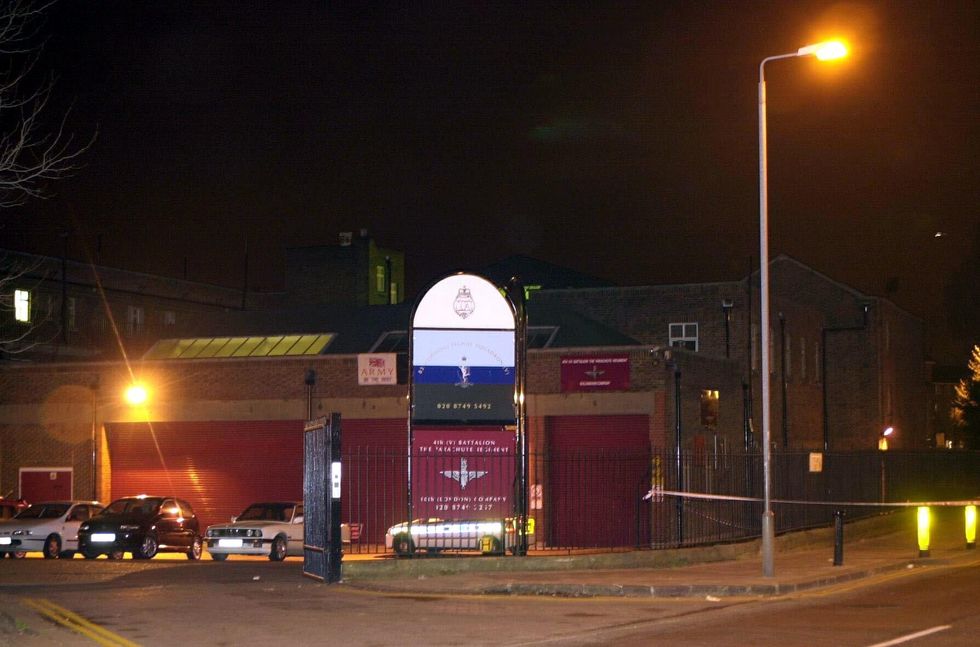 The convicted terrorist plotted to target a Territorial Army base