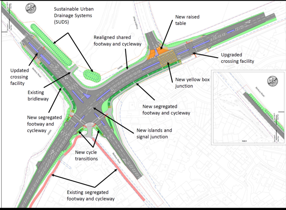 The council's plans for the Banbury Road redevelopment \u200b