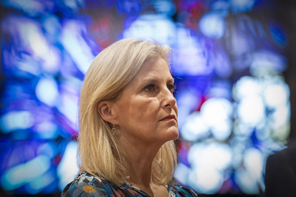 The Countess of Wessex during a visit to the Kigali Genocide Memorial in Kigali, Rwanda. Picture date: Wednesday October 5, 2022.