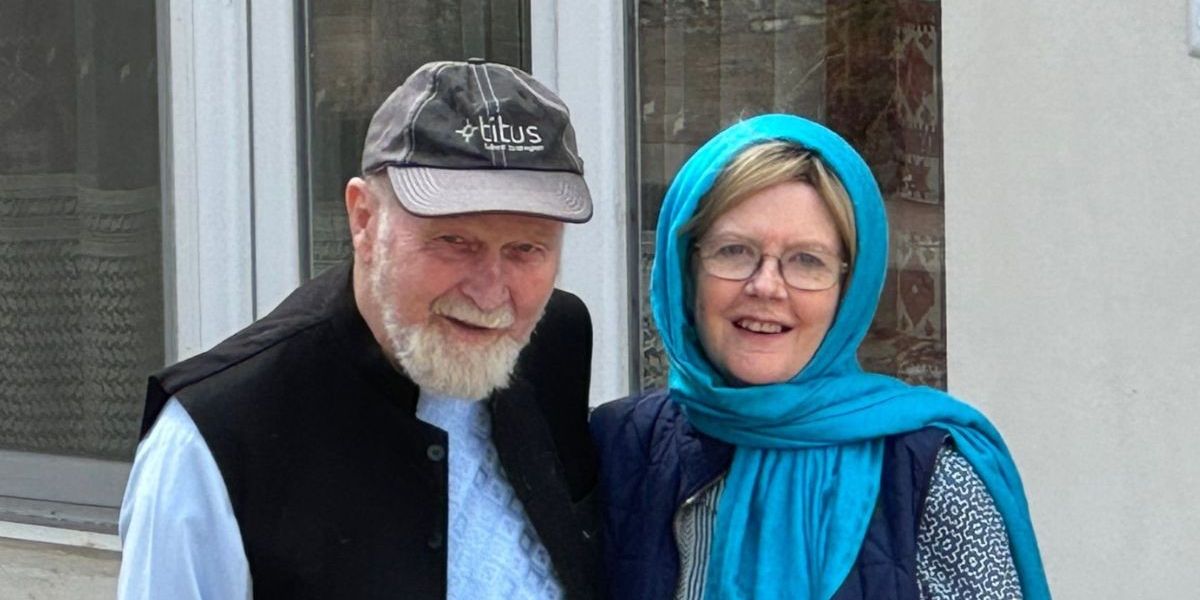 NextImg:Elderly British couple held by the Taliban FINALLY released