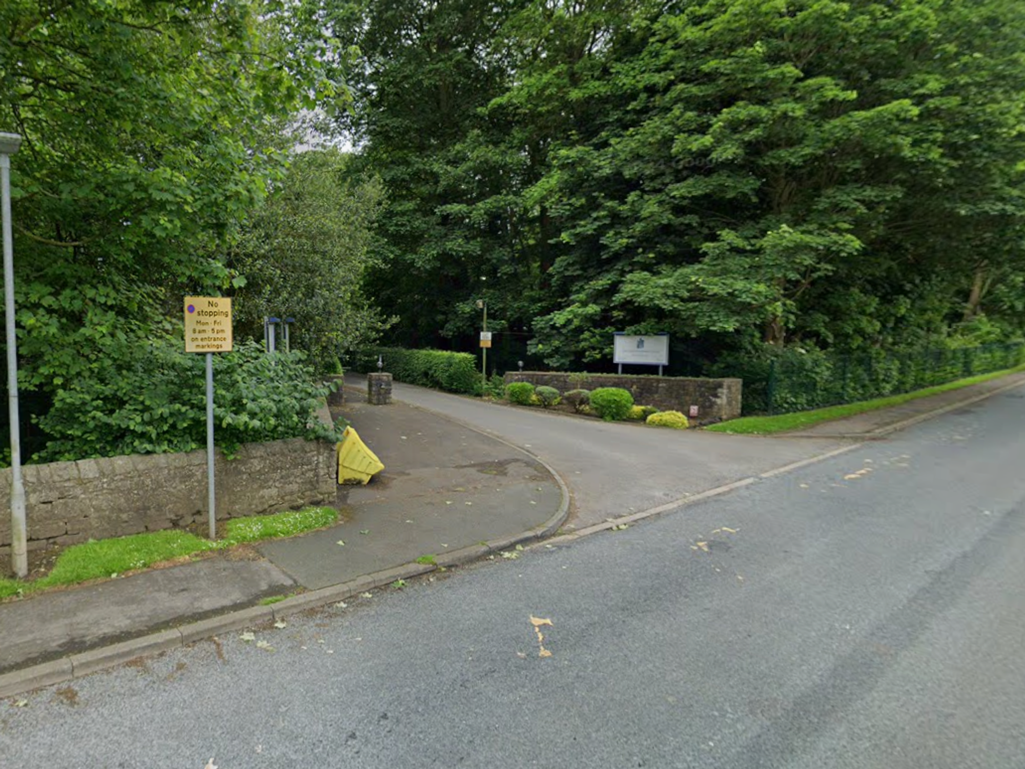 The crash occurred near Tadcaster Grammar School