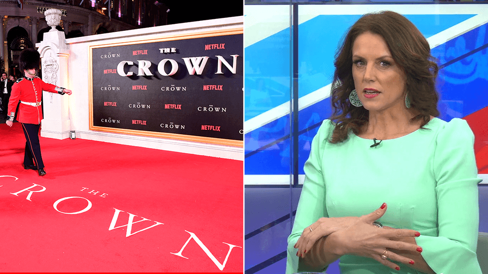 The Crown premiere and Bev Turner