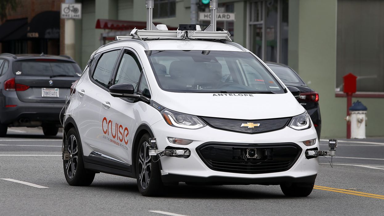 The Cruise autonomous vehicles