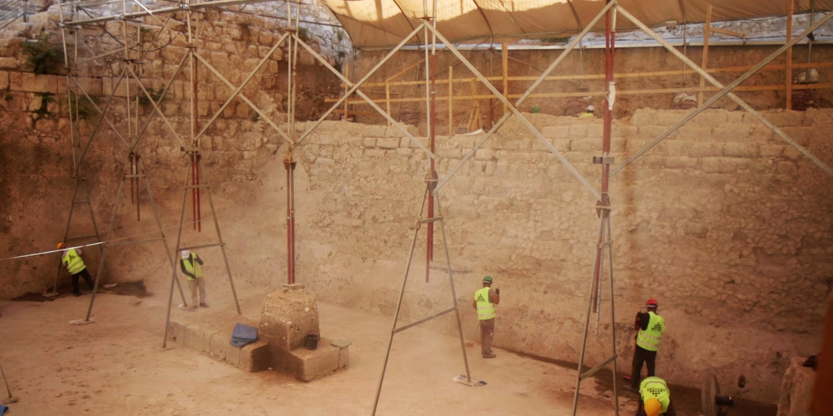 NextImg:Archaeologists hail 'awe-inspiring' find as biblical site where Jesus healed the blind is FINALLY discovered in Jerusalem