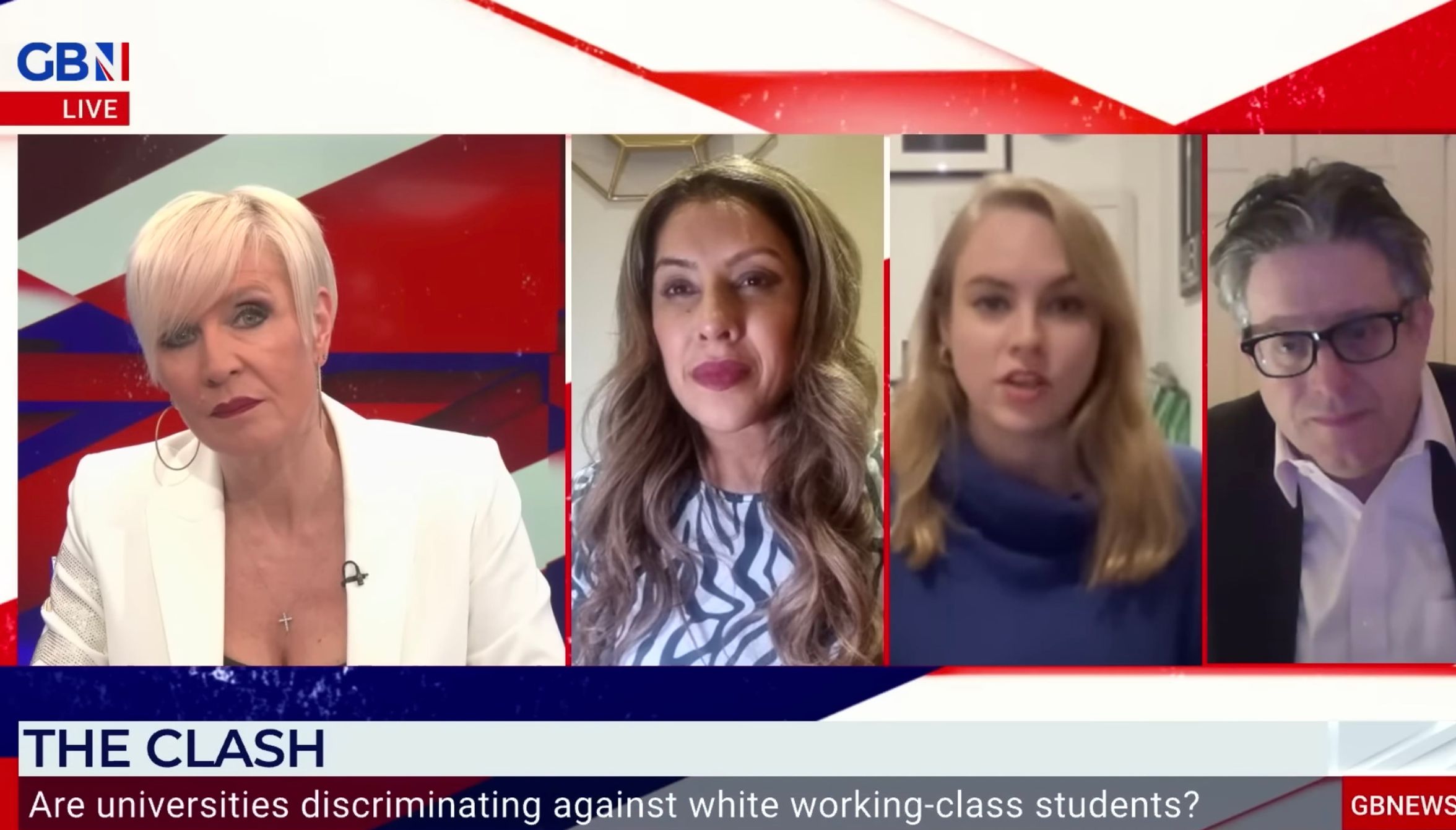 The debate took place on GB News' Dan Wootton Tonight