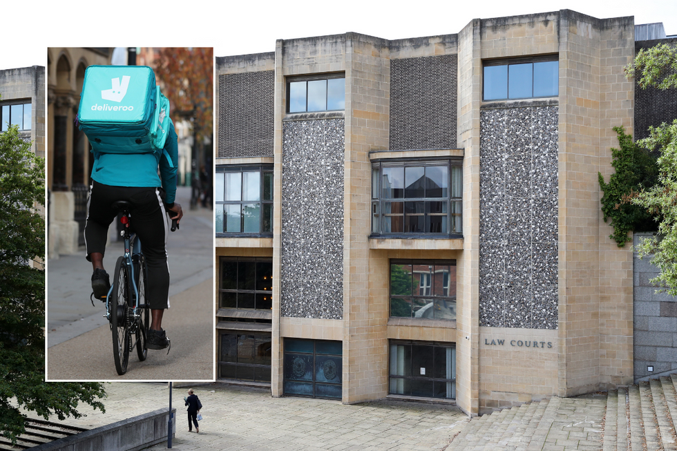 The Deliveroo rider/Winchester crown court