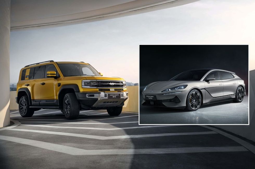 The Denza B5 and the Denza Z9GT